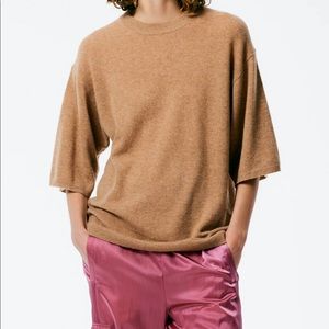 Feather Weight Cashmere Oversized Easy T-Shirt